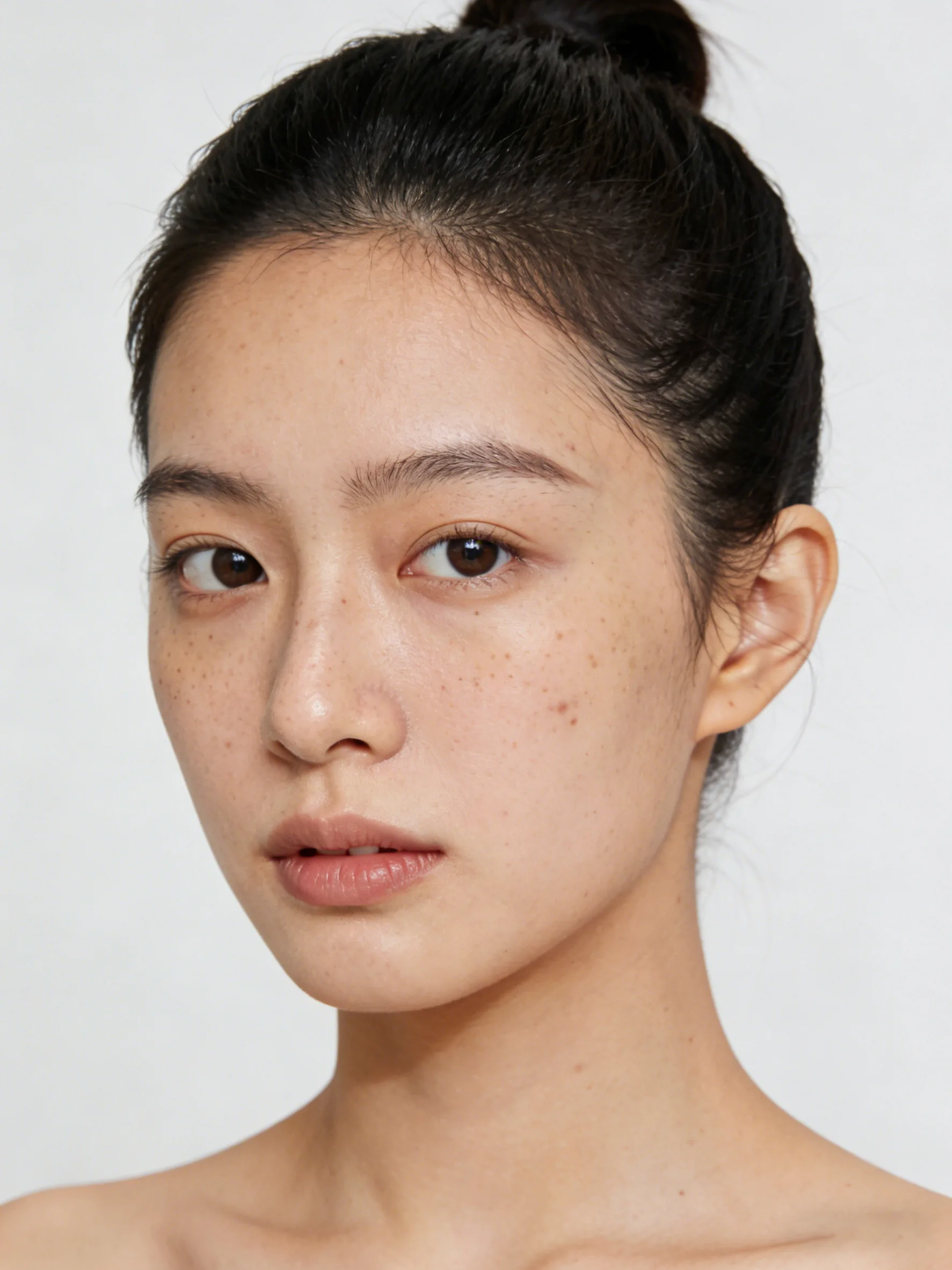 不同光线下的模特图 第三组精修前