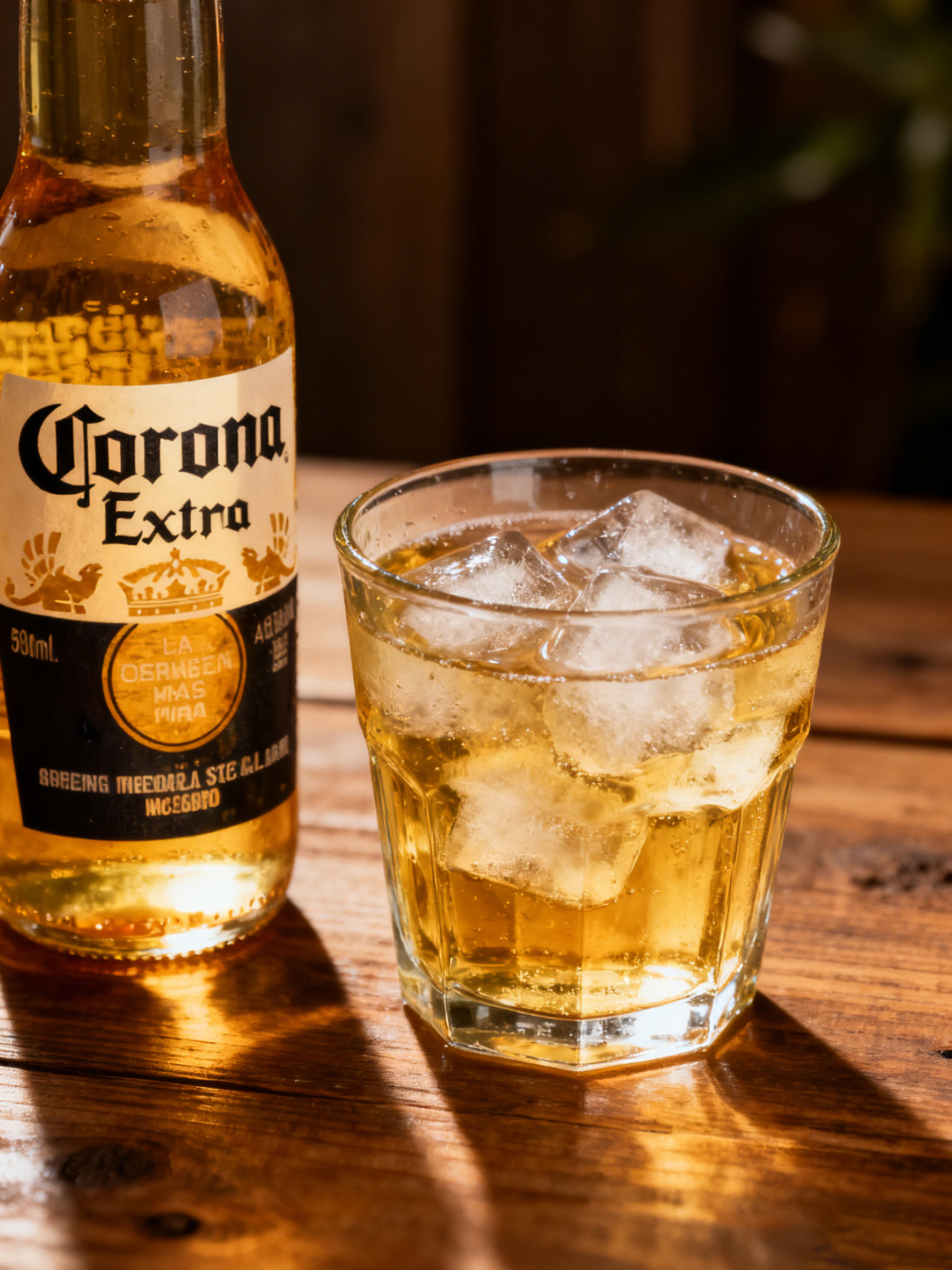 异形瓶场景合成效果