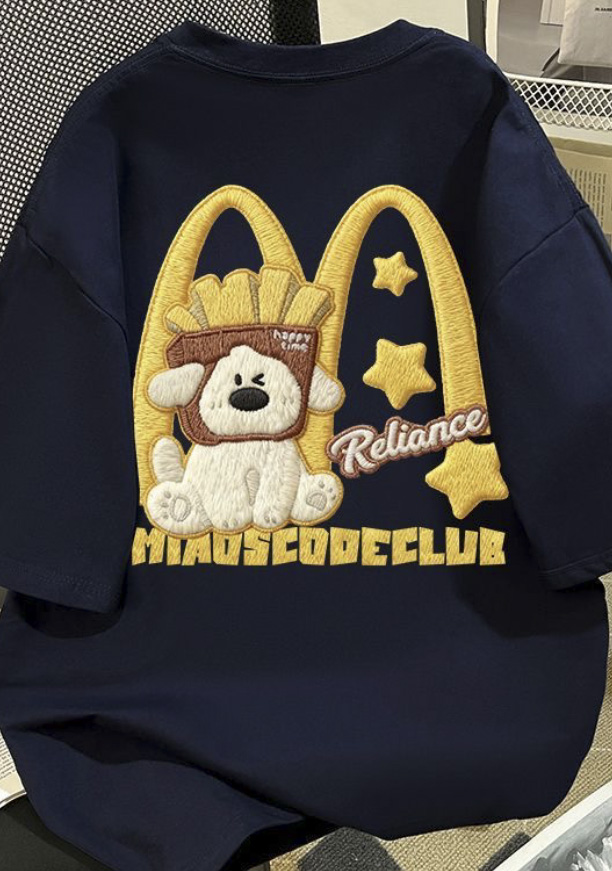 第二组T恤花纹原始效果