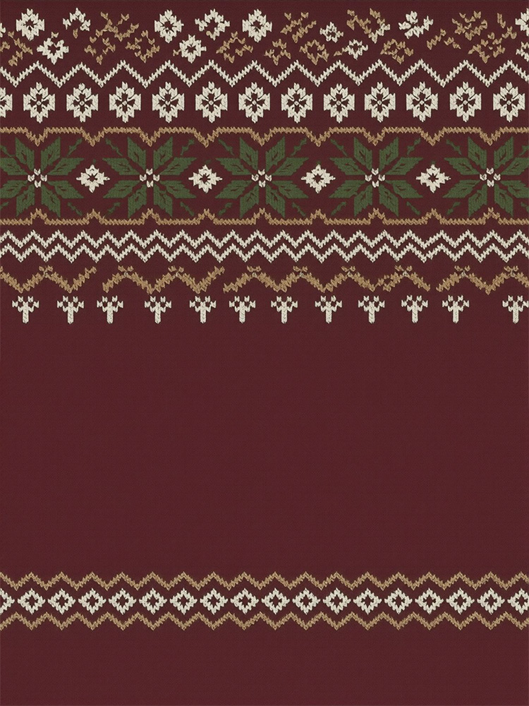 提取后的雪花编织纹样