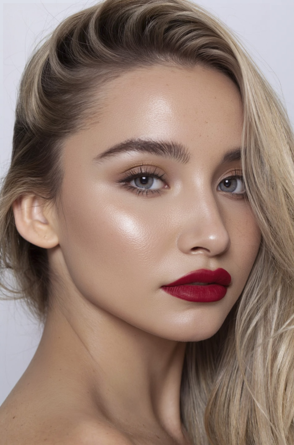 密集雀斑修复后效果