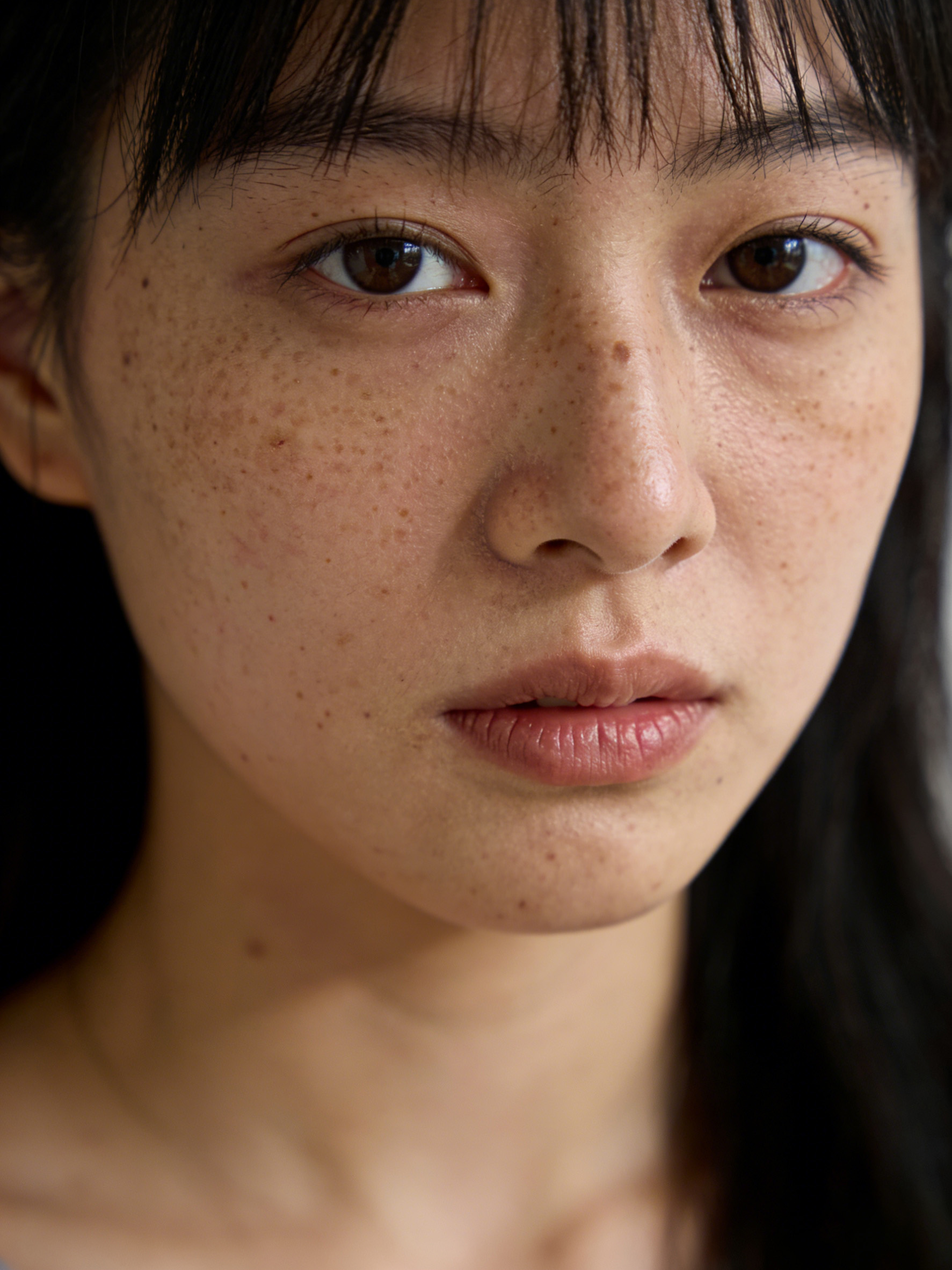 精修前面部瑕疵