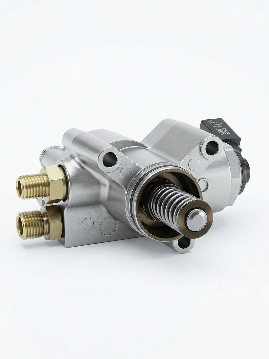 高压油泵精修后表面光洁明暗层次优化