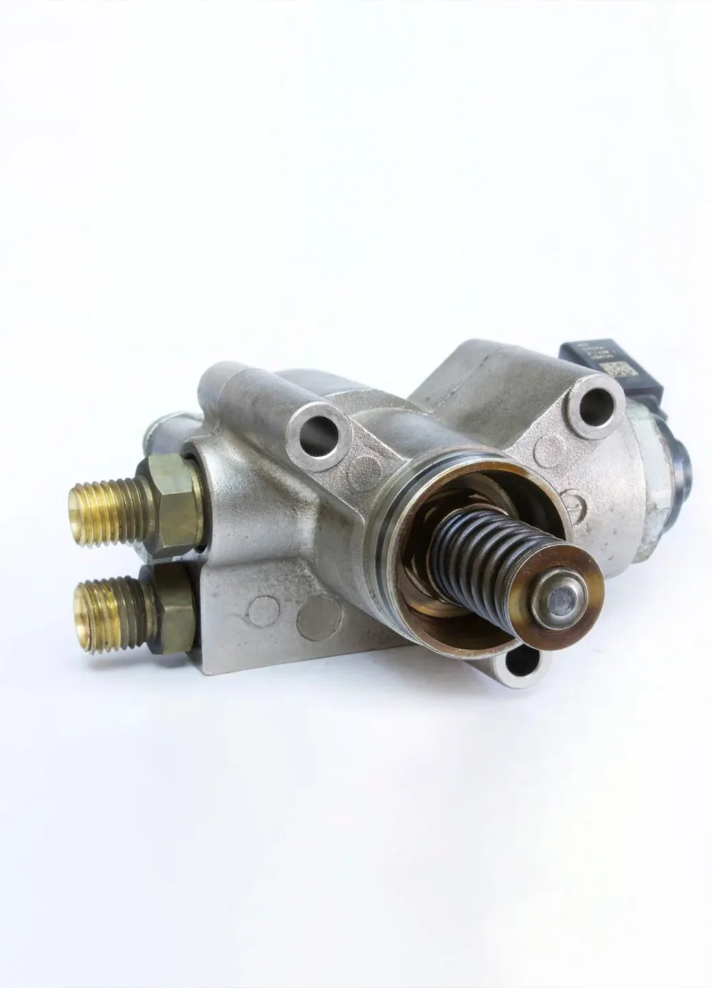 高压油泵精修前表面有污渍和刮痕