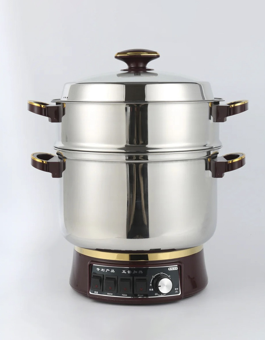 不锈钢蒸锅精修前高光散乱