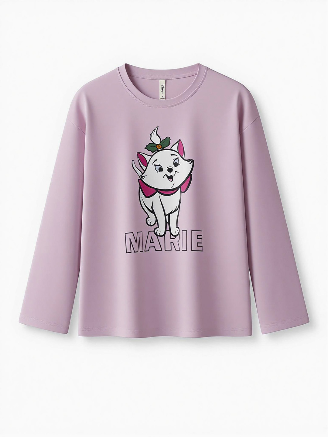 T恤平铺图精修后版型平整