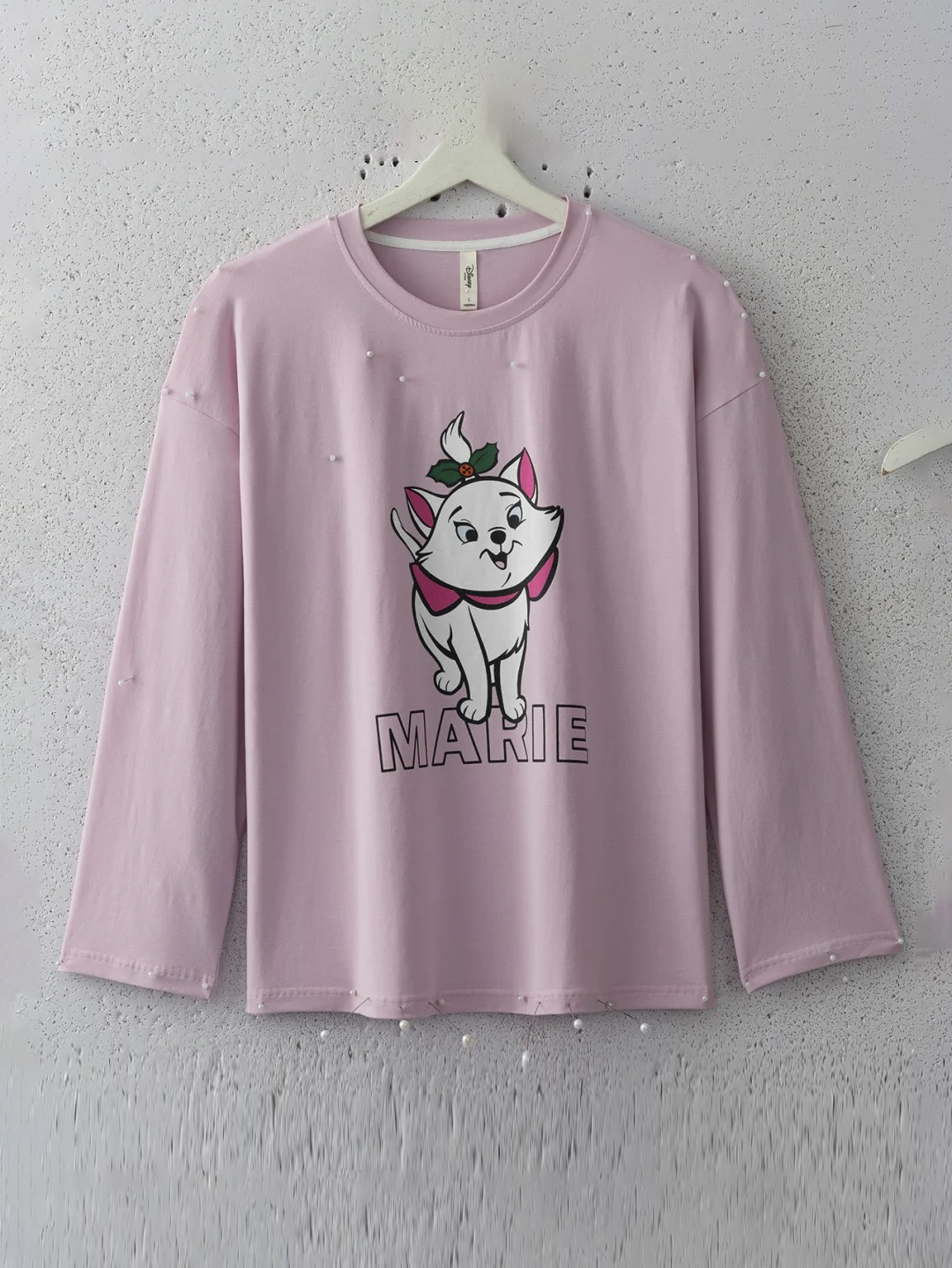 T恤平铺图精修前褶皱明显