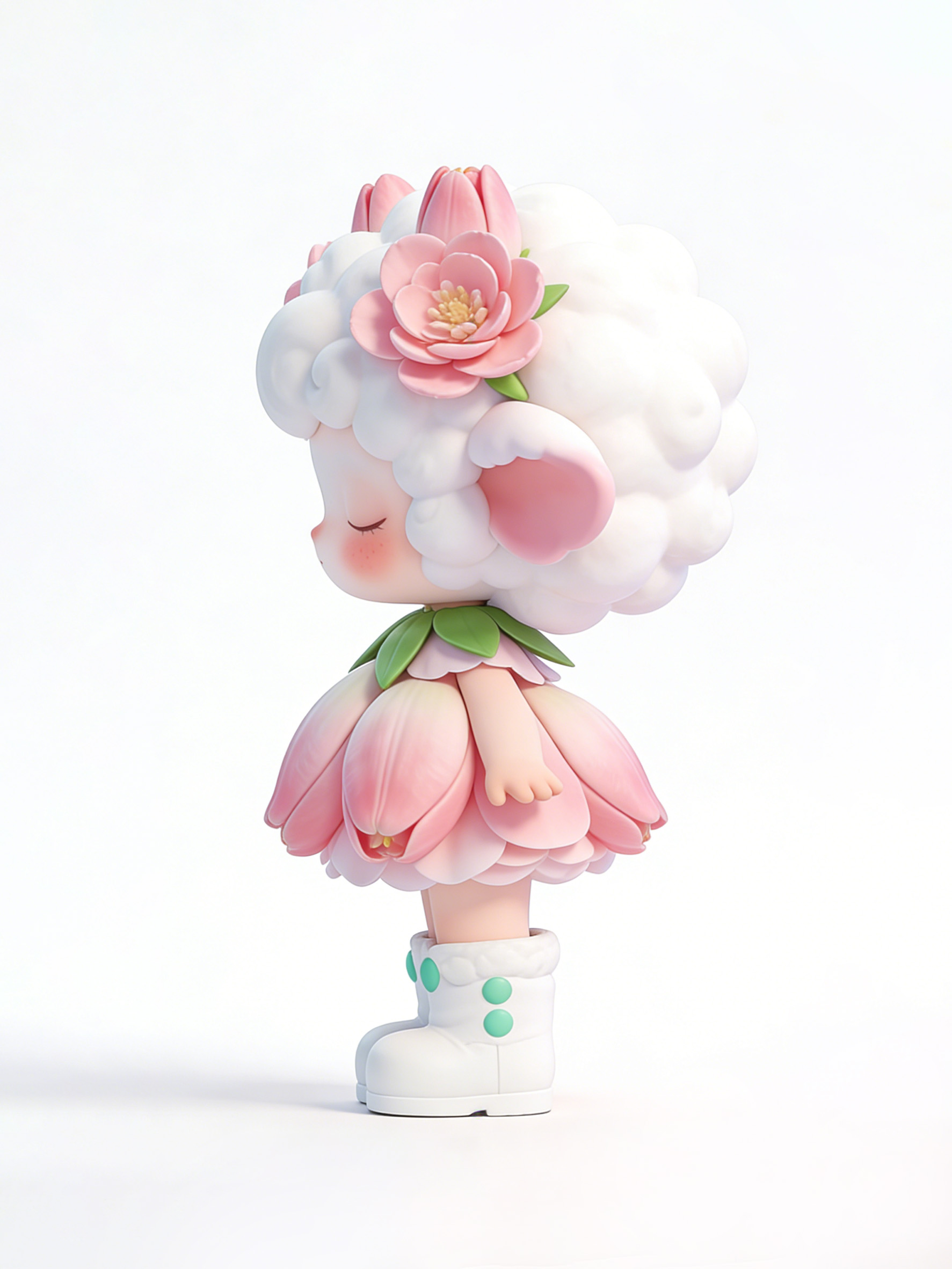 转角度后:从正面生成的侧面视角 侧面转换效果