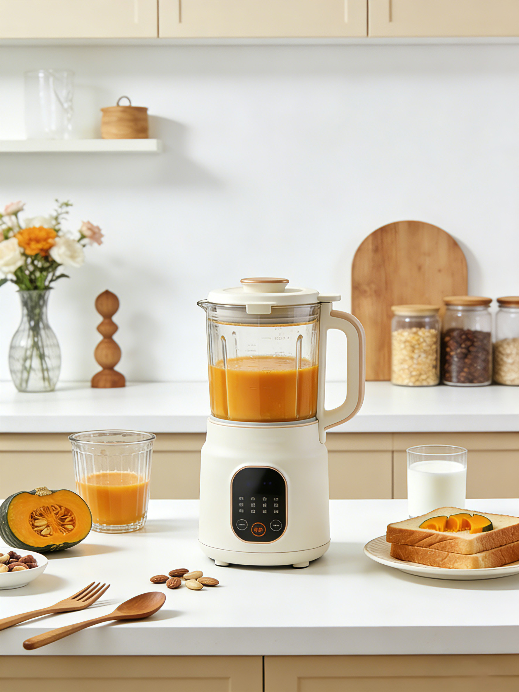 破壁机迁移到厨房台面场景效果