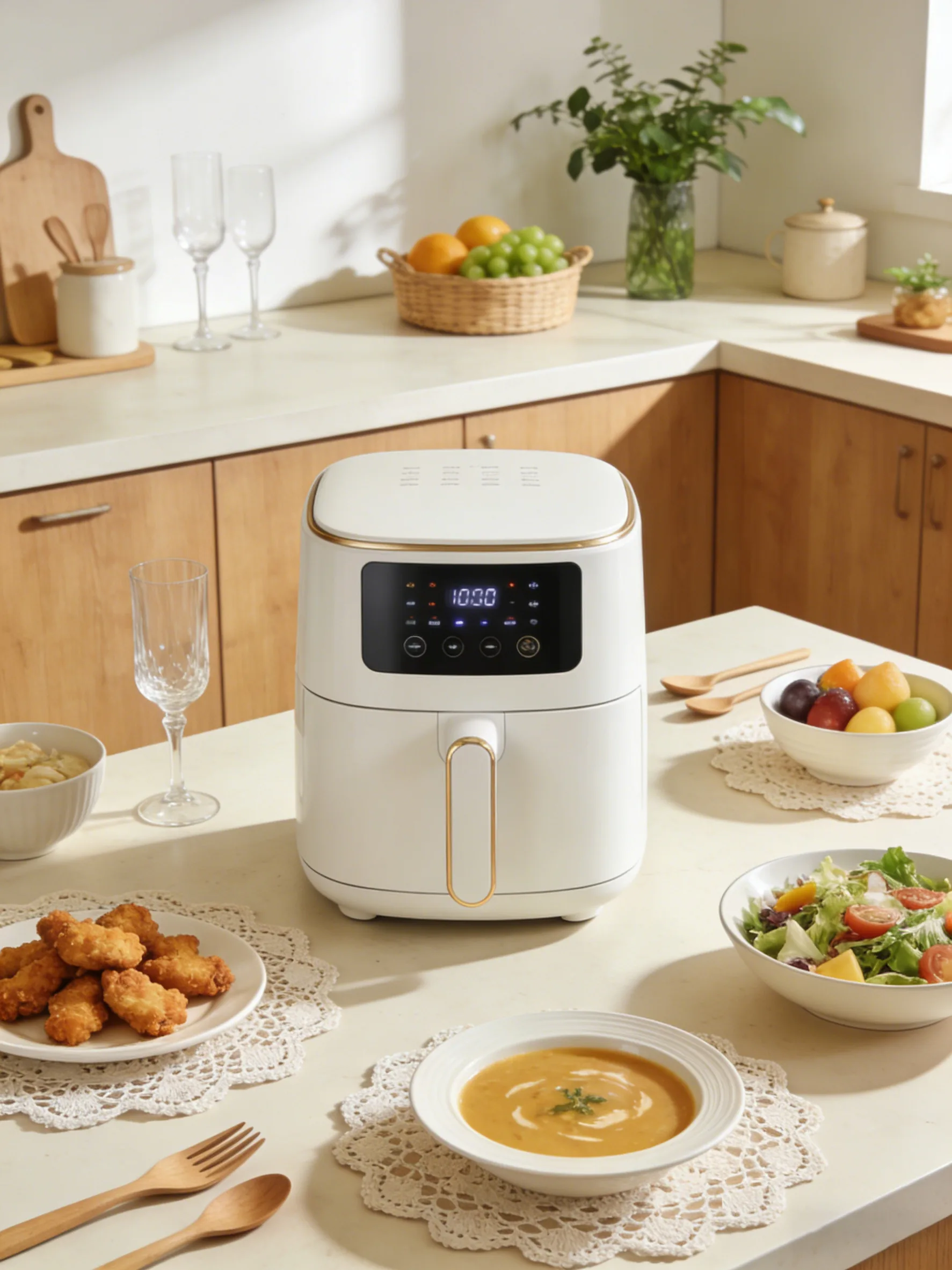 第二个场景:料理机在不同风格环境中的效果 第二个场景的迁移效果