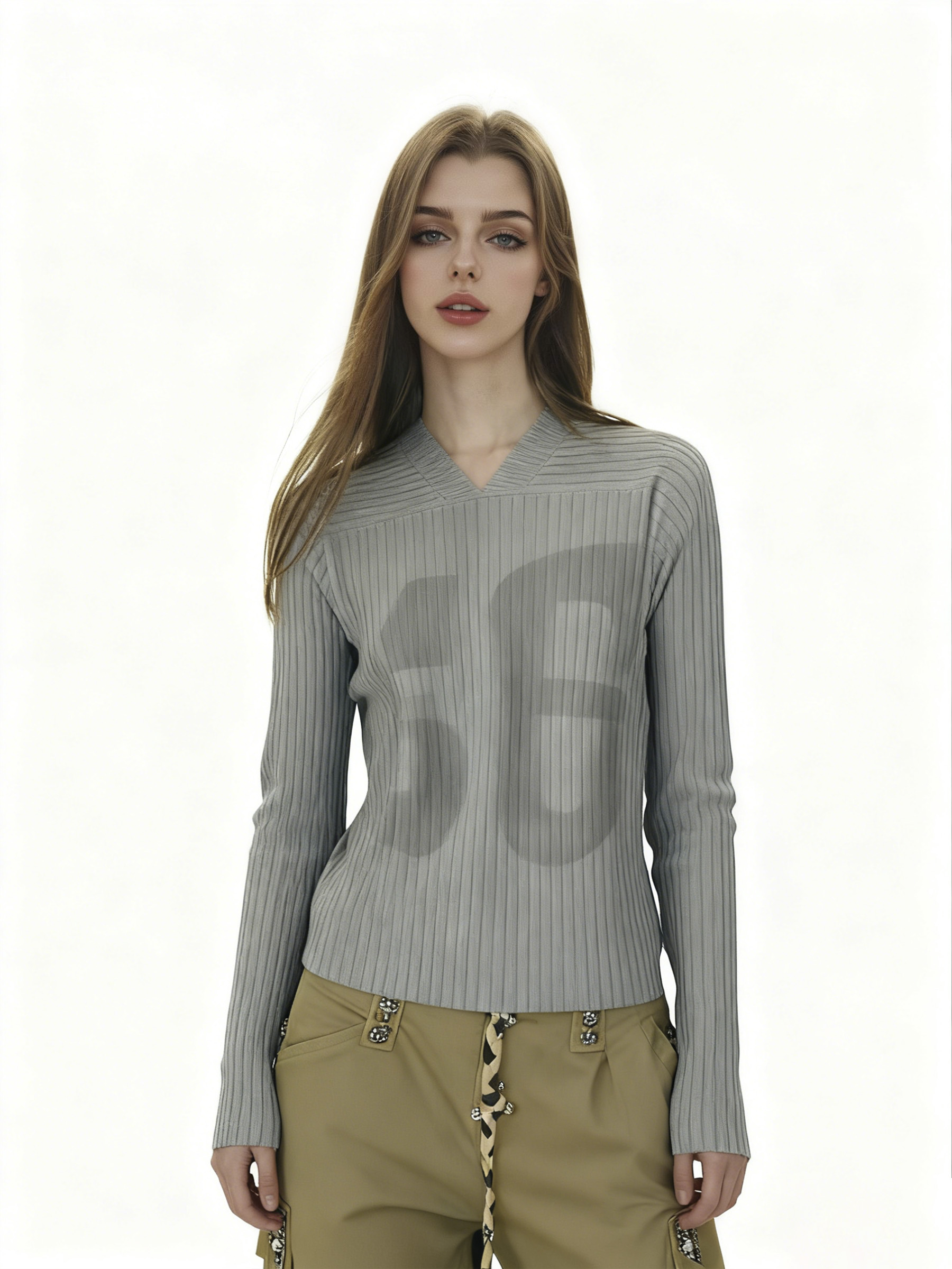 第三组搭配上身前