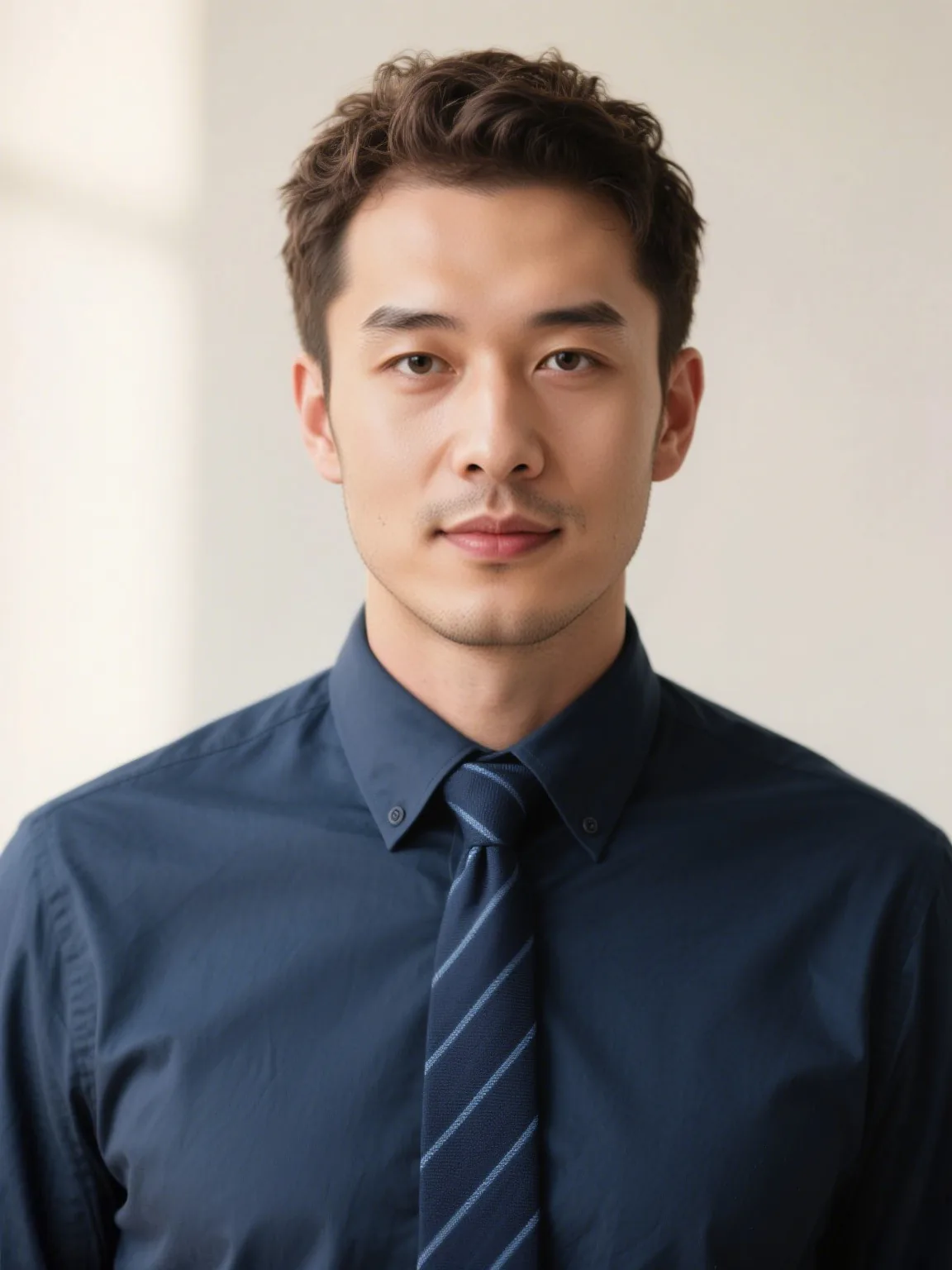 换脸后:面部自然融合 男性人像换脸后