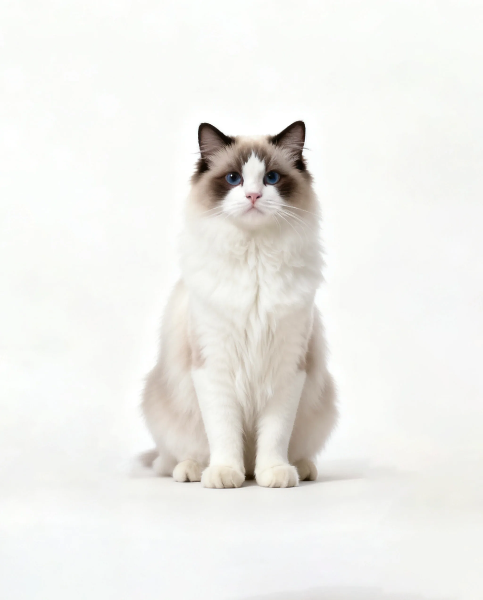 正面:猫咪原始照片 猫咪正面