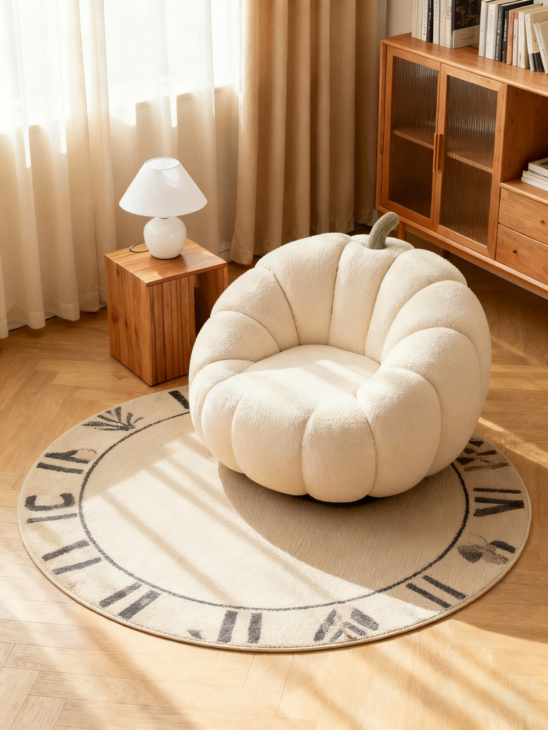 沙发在另一场景中融图后