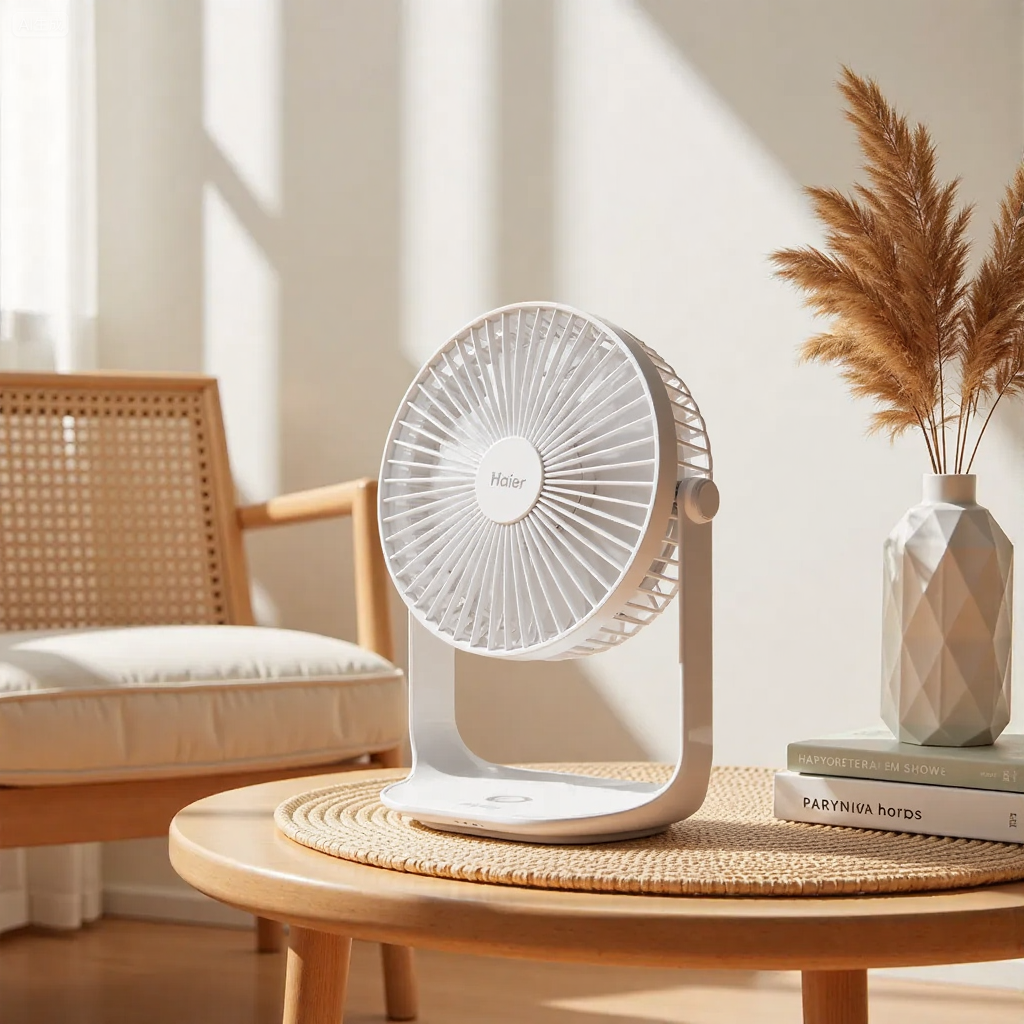 小风扇融入家居场景后光影自然