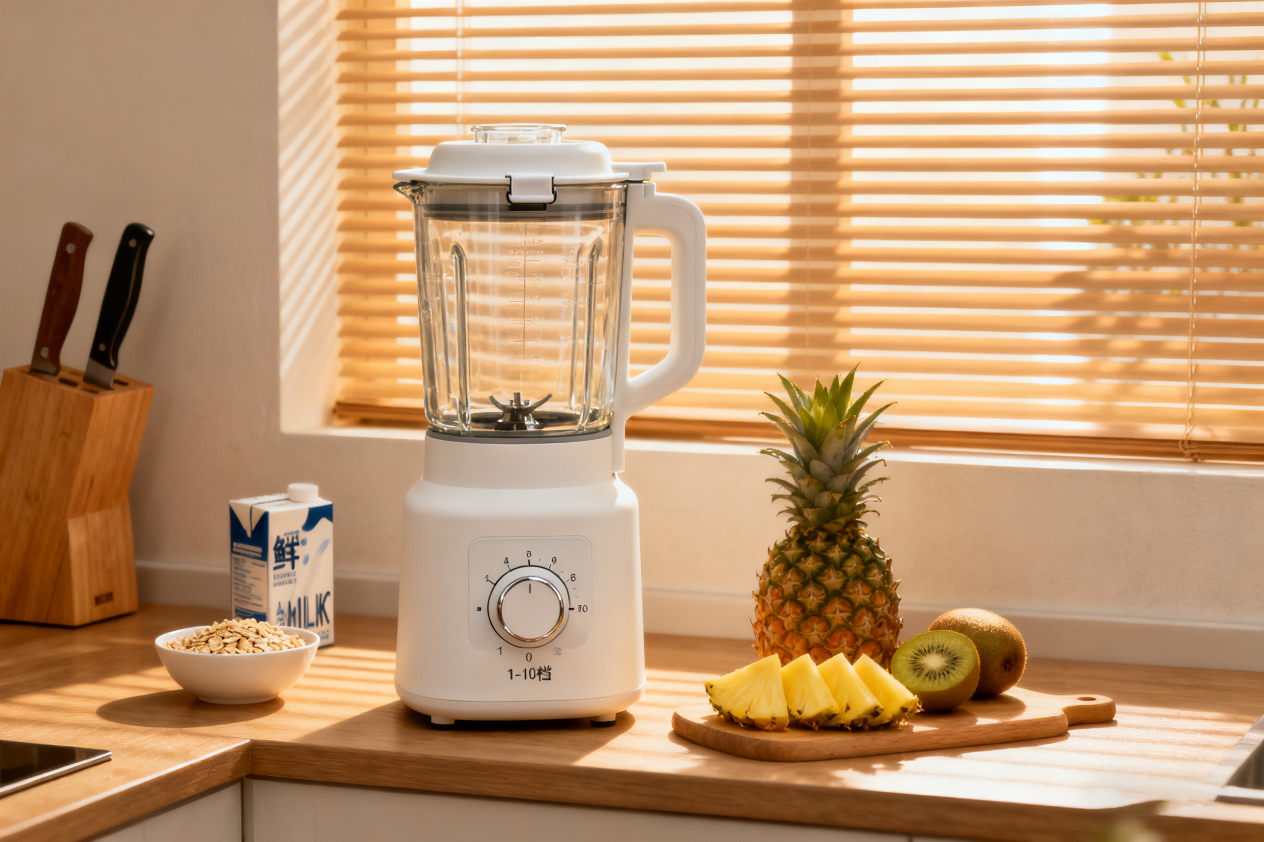 破壁机融入厨房场景的效果