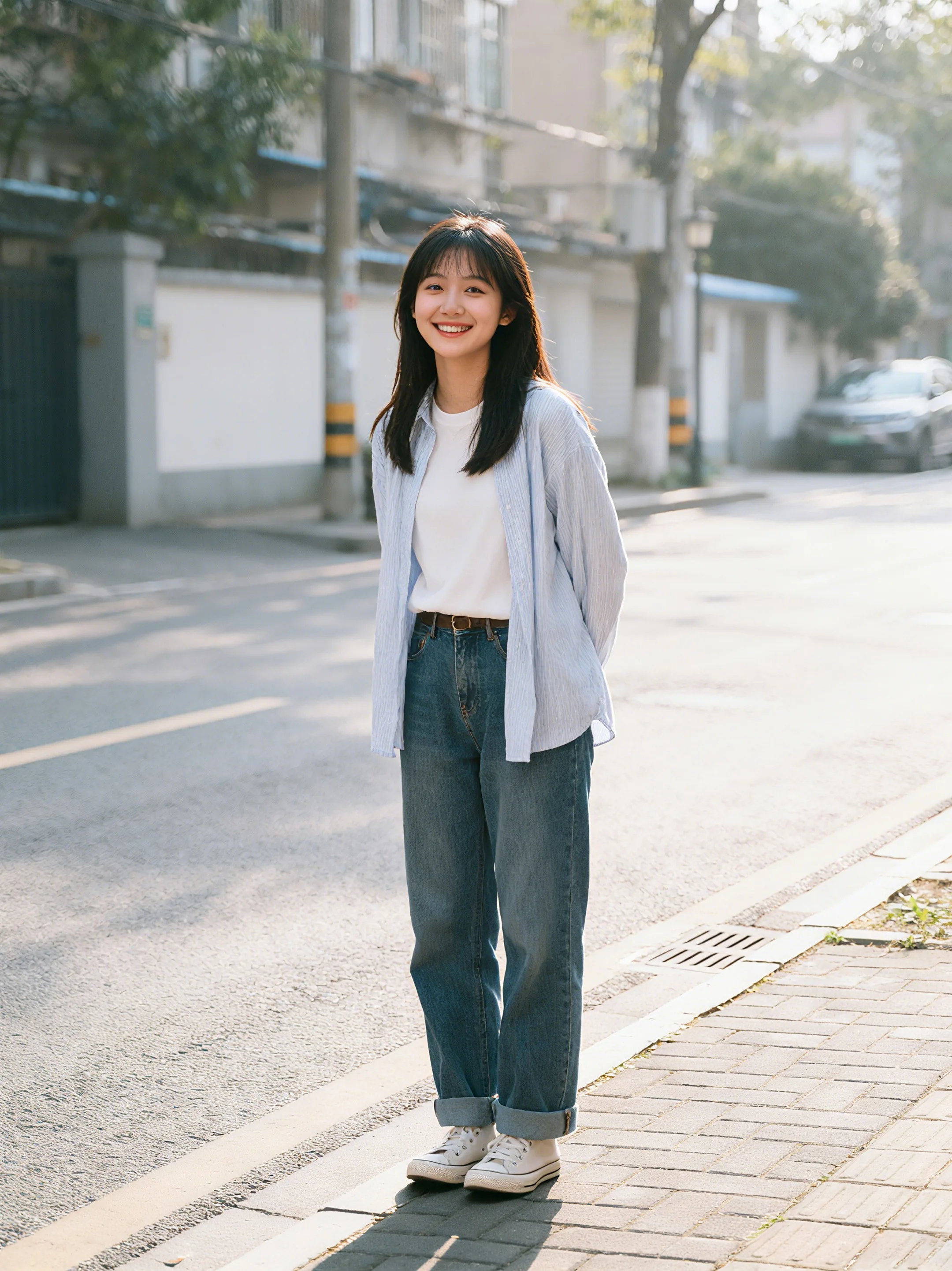 女孩原始照片