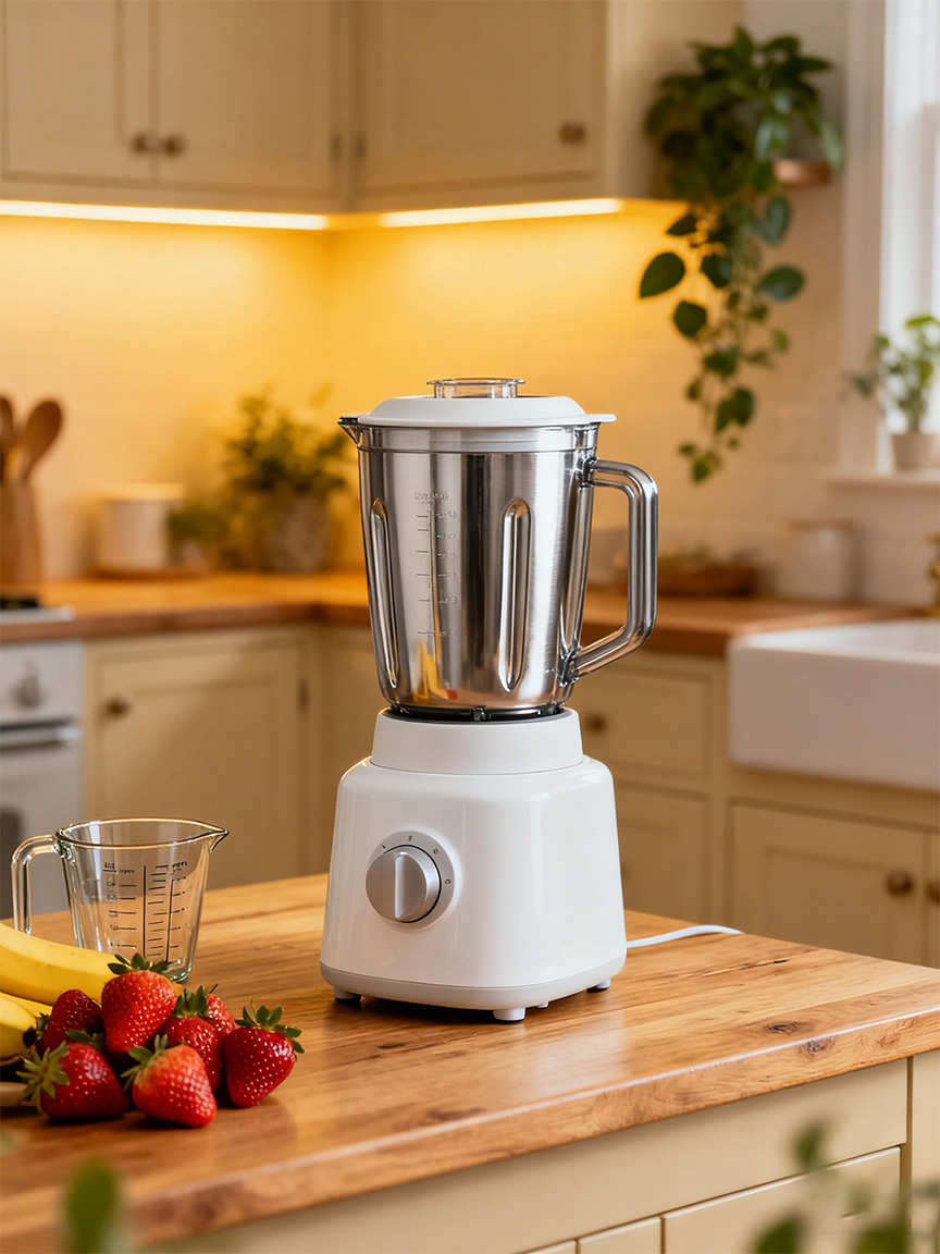 破壁机原图白色背景