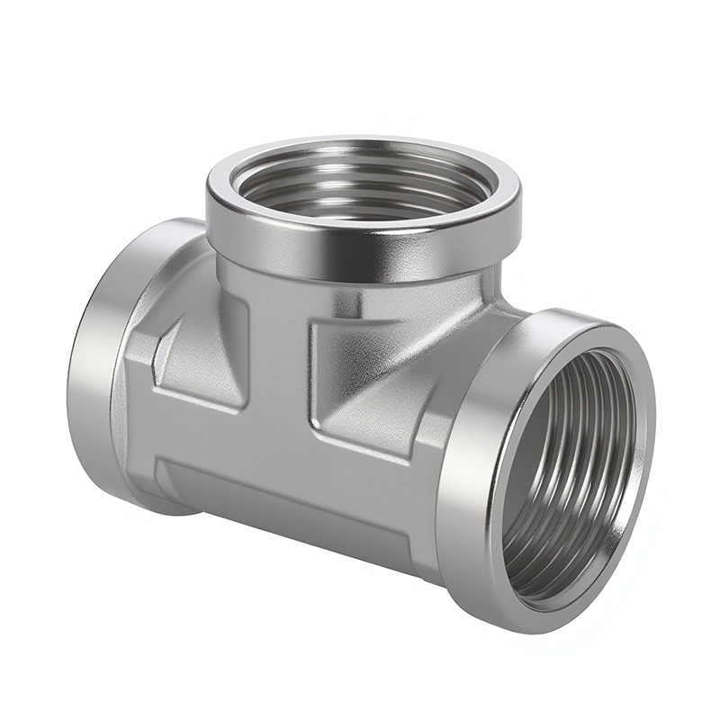 不锈钢三通管件精修后表面光洁