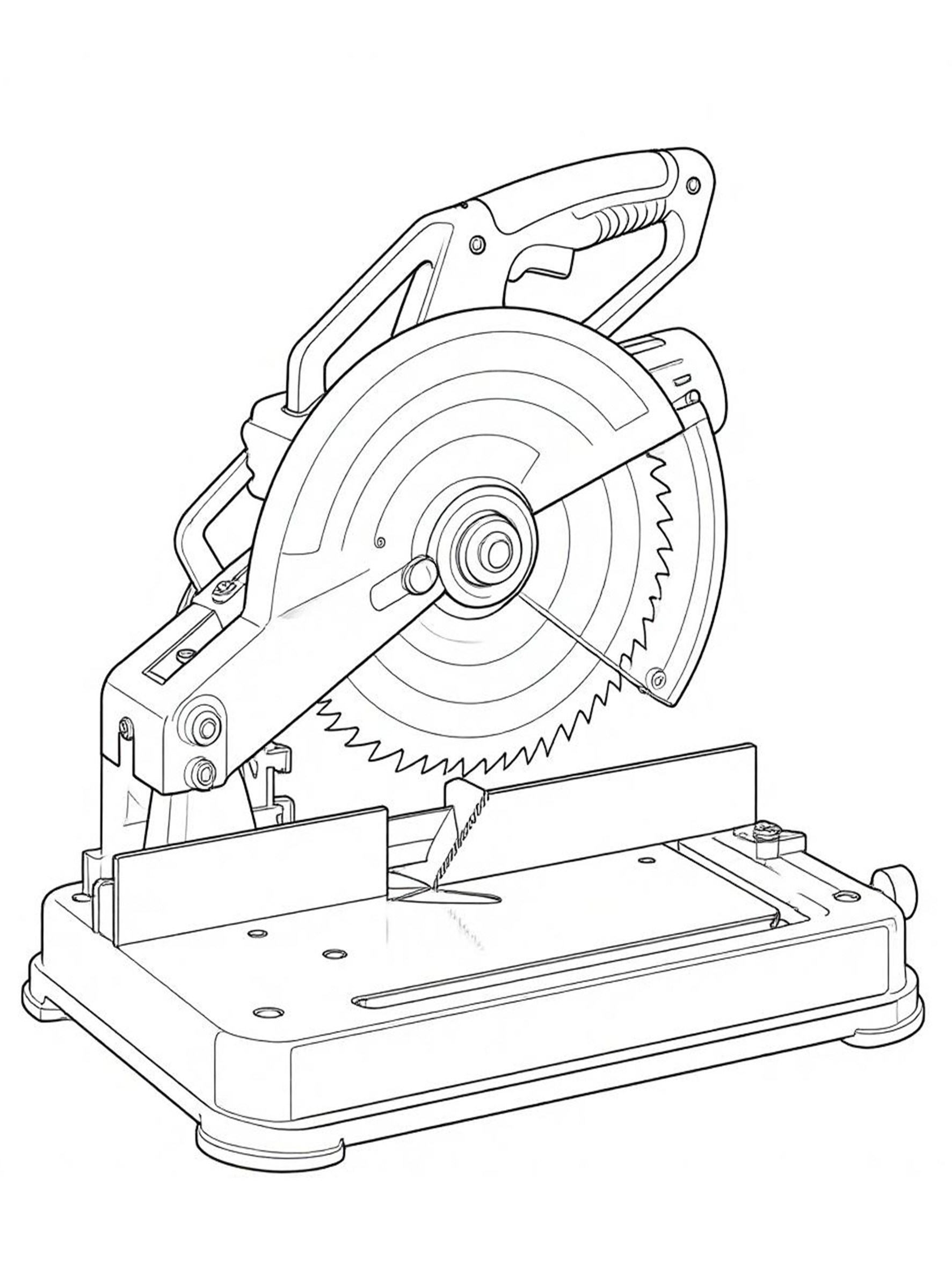 电锯线稿提取结果轮廓完整