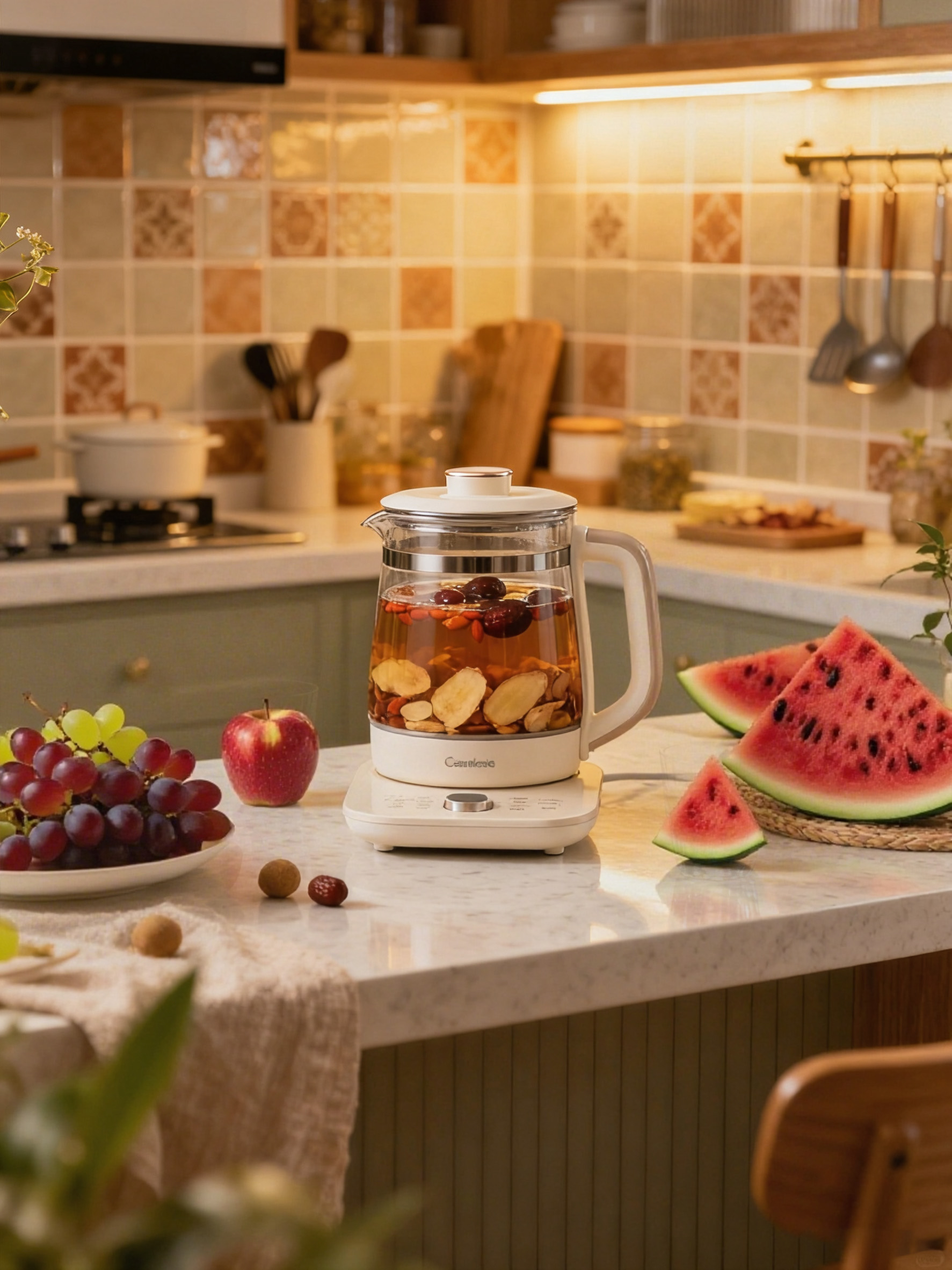 养生壶厨房场景图修改前