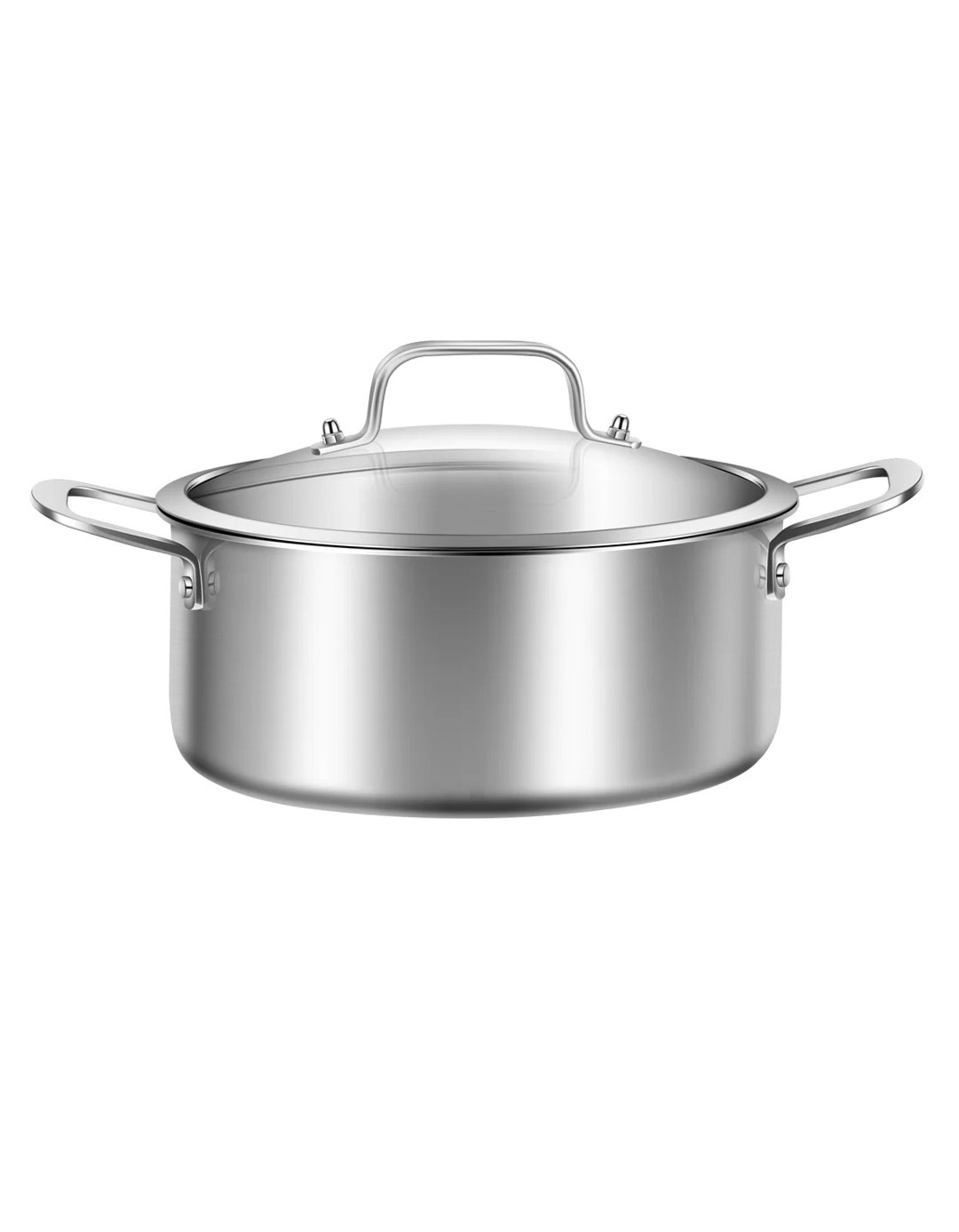 不锈钢锅精修后光泽均匀