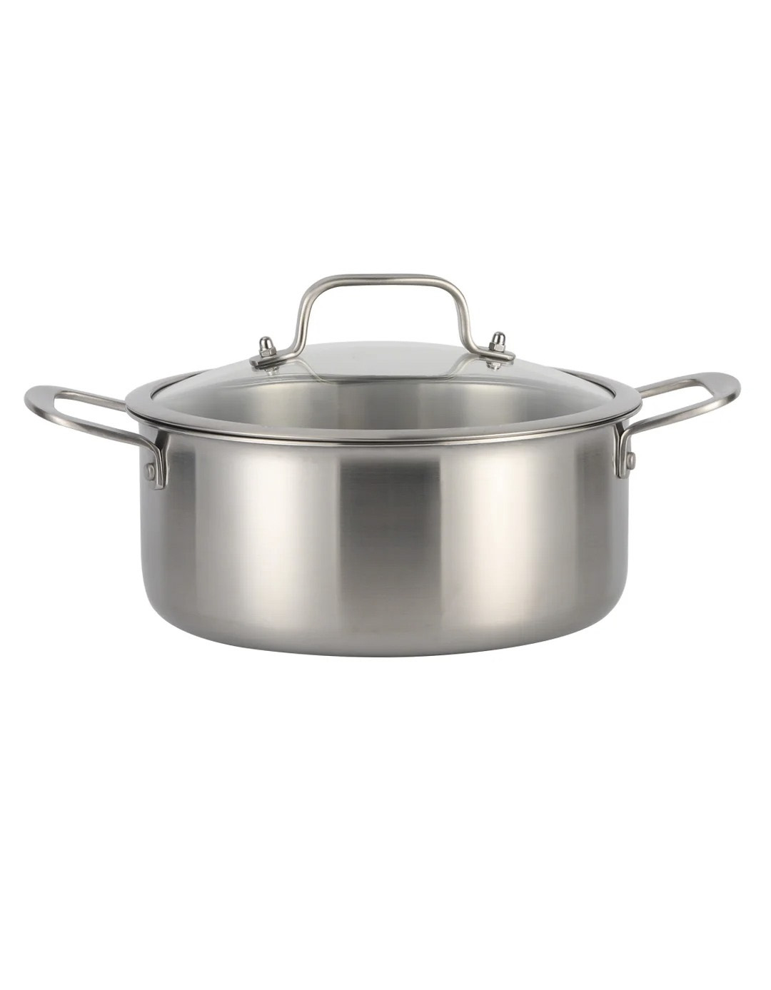 不锈钢锅精修前表面光泽不足