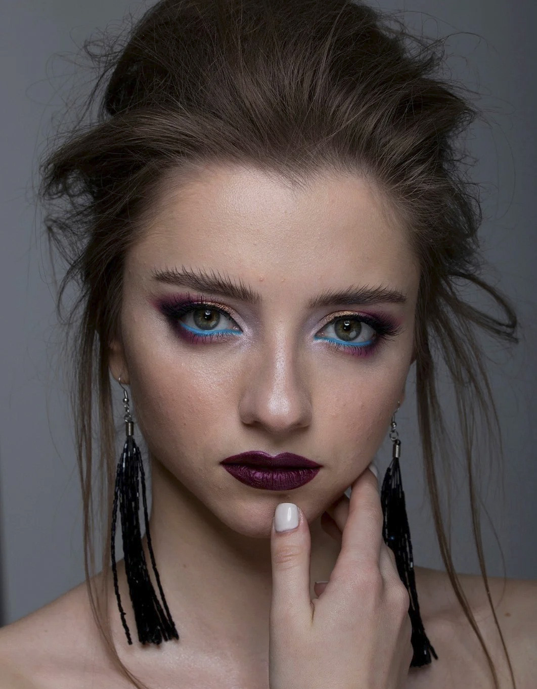 第二组人像修复前后对比