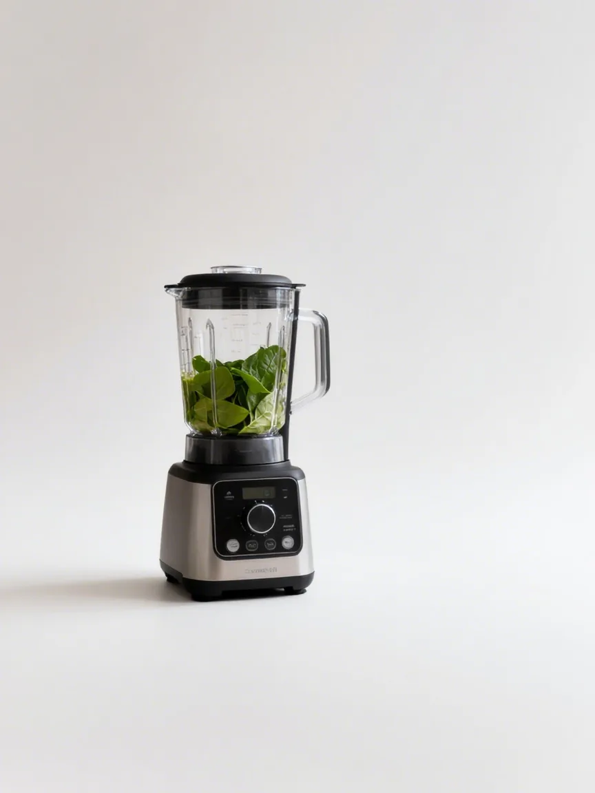 破壁机白底产品图原始素材