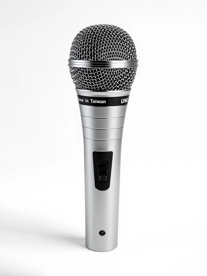 不锈钢麦克风精修后表面光洁