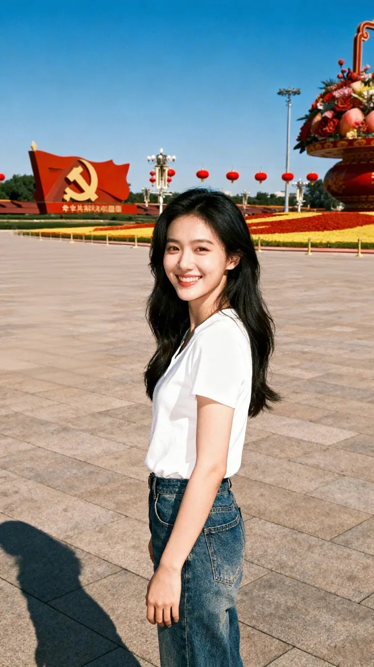 第三组消除后:画面整洁,只留下主体人物 第三组消除后
