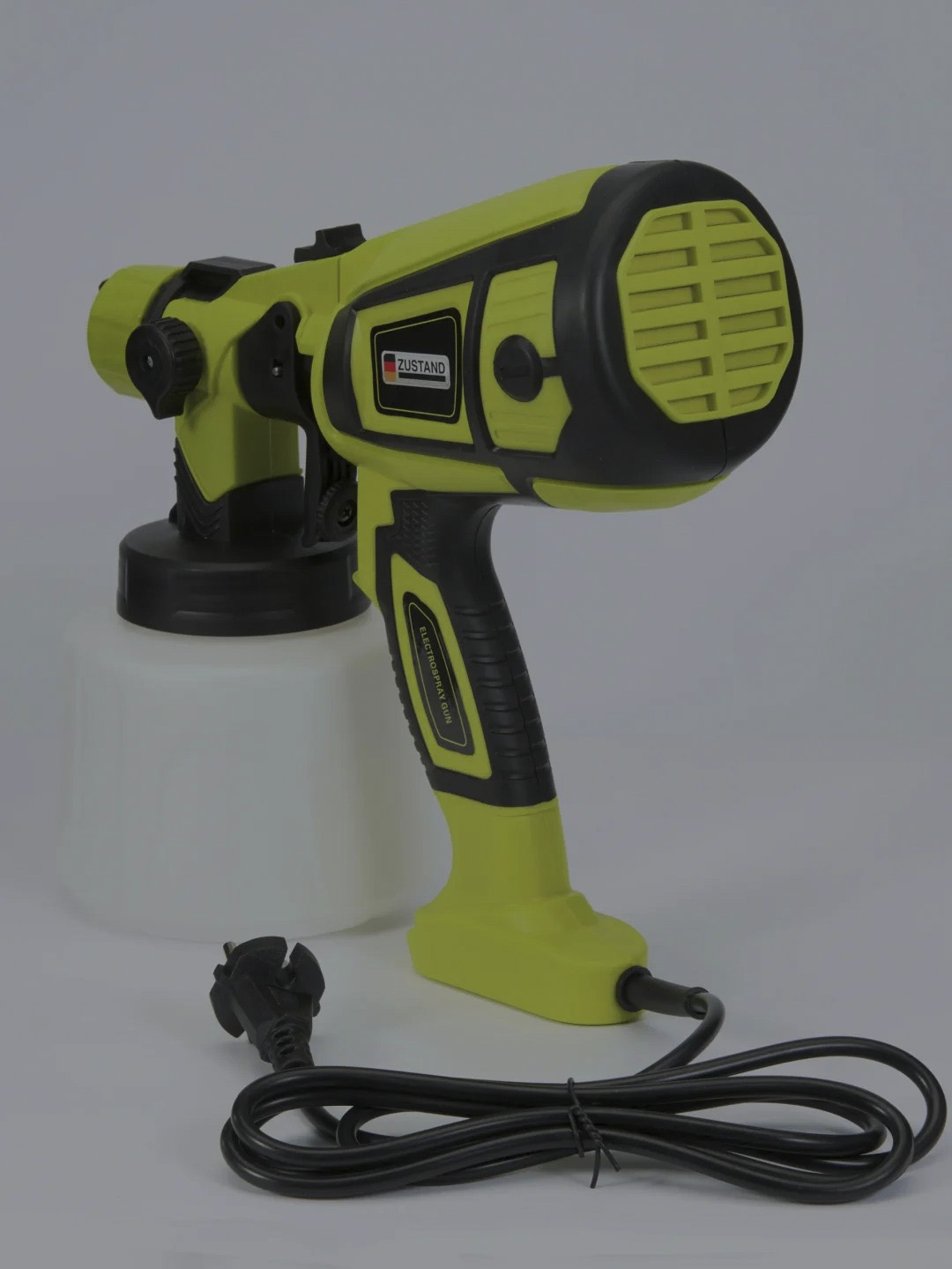 电动喷枪原图背景灰暗表面粗糙