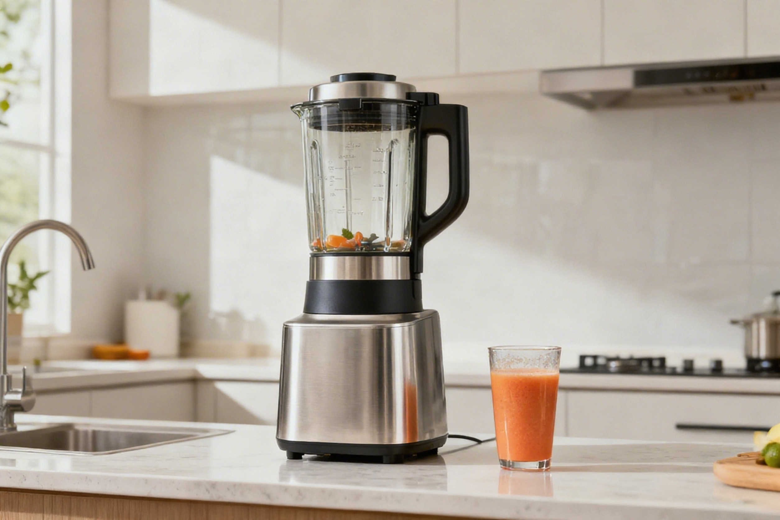 破壁机水印去除后