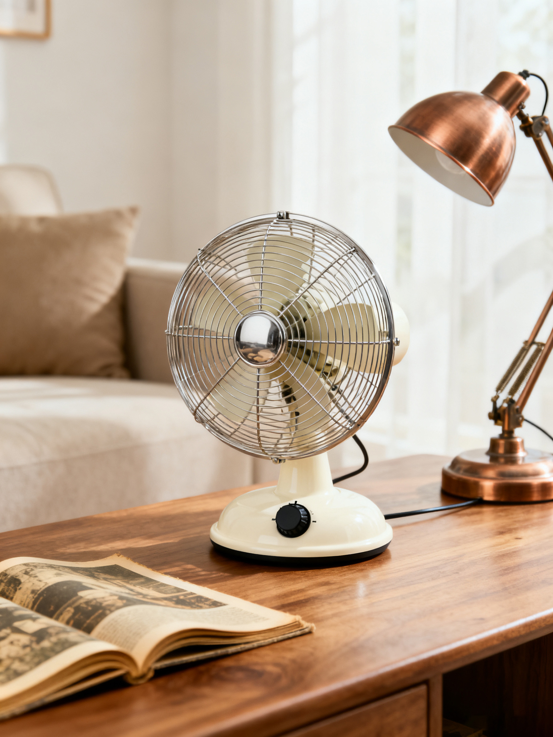 去水印后风扇场景图干净无痕