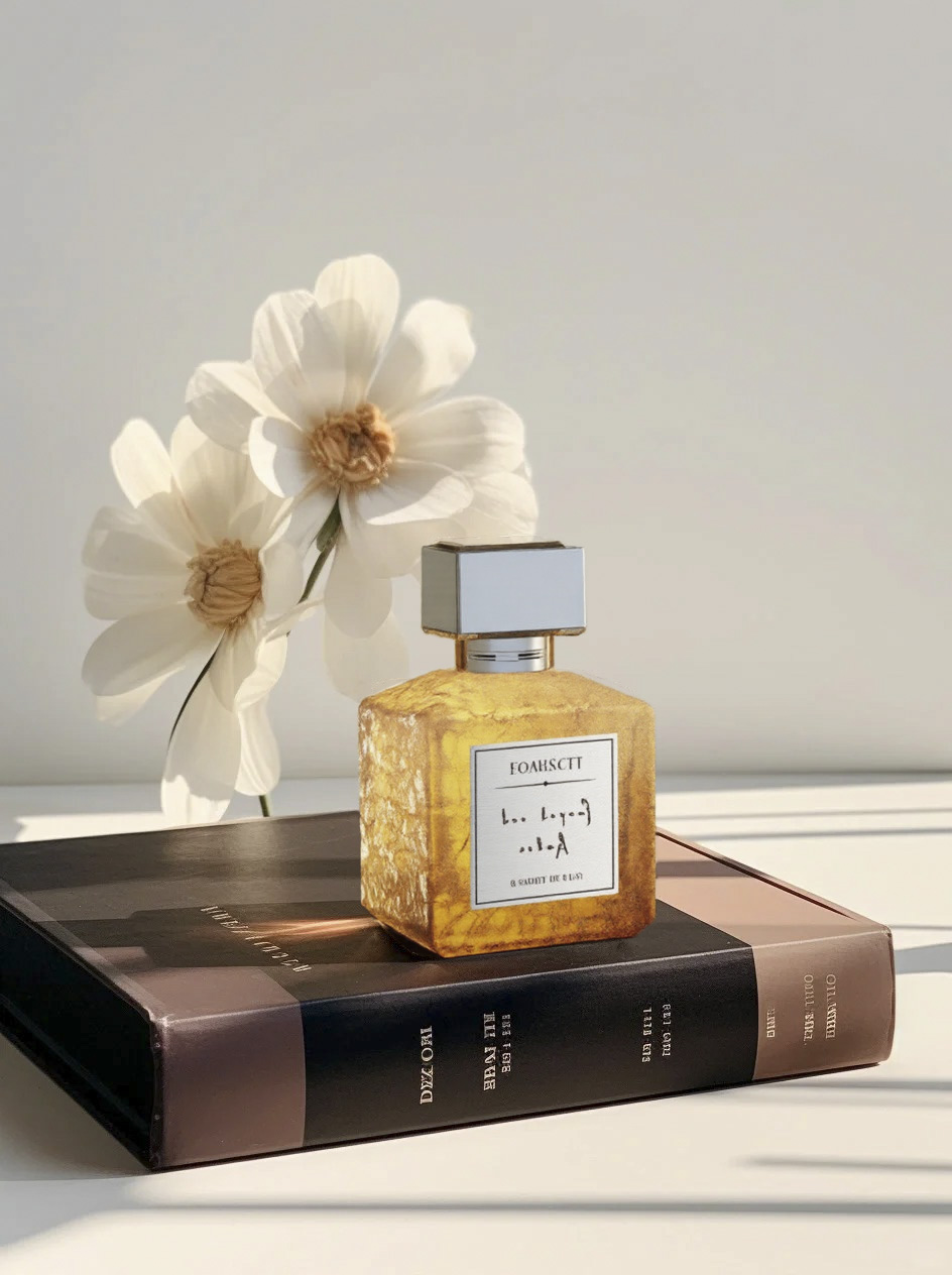 香水瓶迁移后与场景完美融合