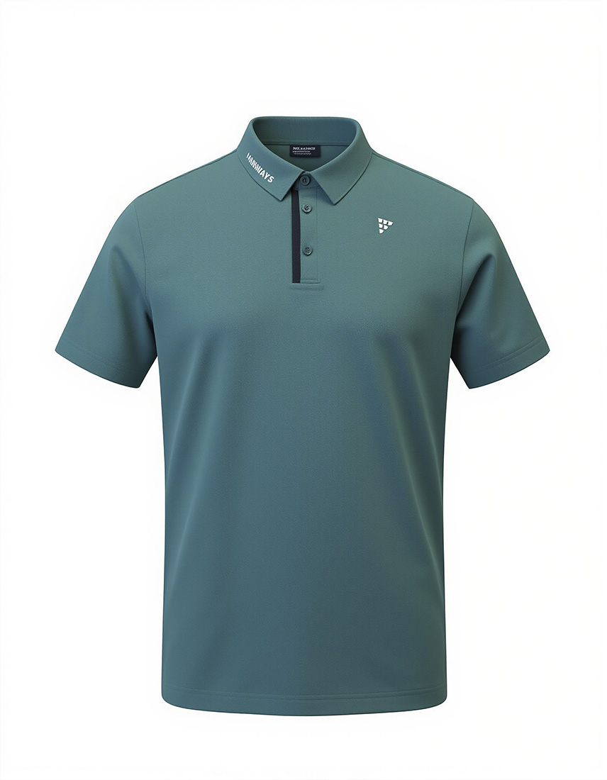 POLO衫精修后效果