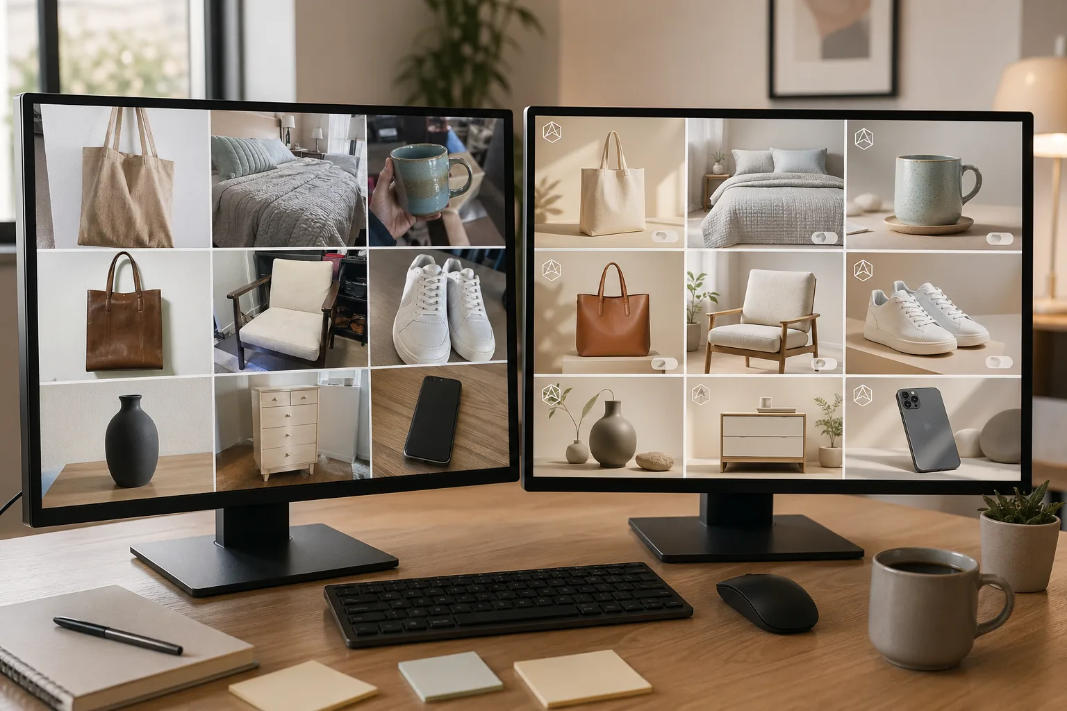 注意力变化对照图：2 列对比 2021-2024 vs 2025-2026 消费者读图的关注点重排序，从是不是真切换到能不能看清