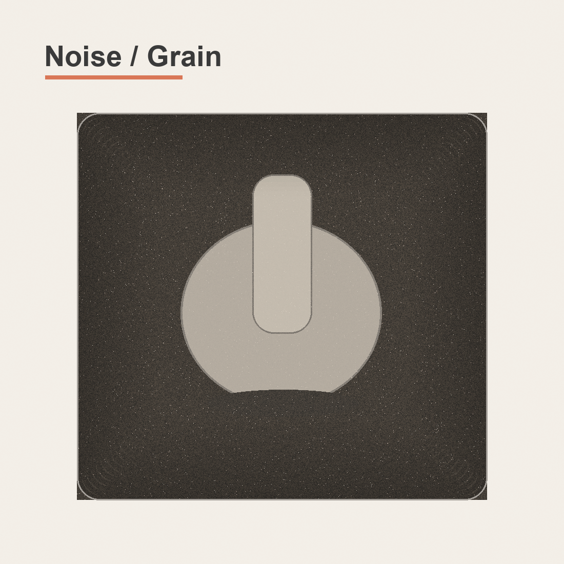 深色背景商品图的暗部噪点示例：暗区可见明显颗粒纹理