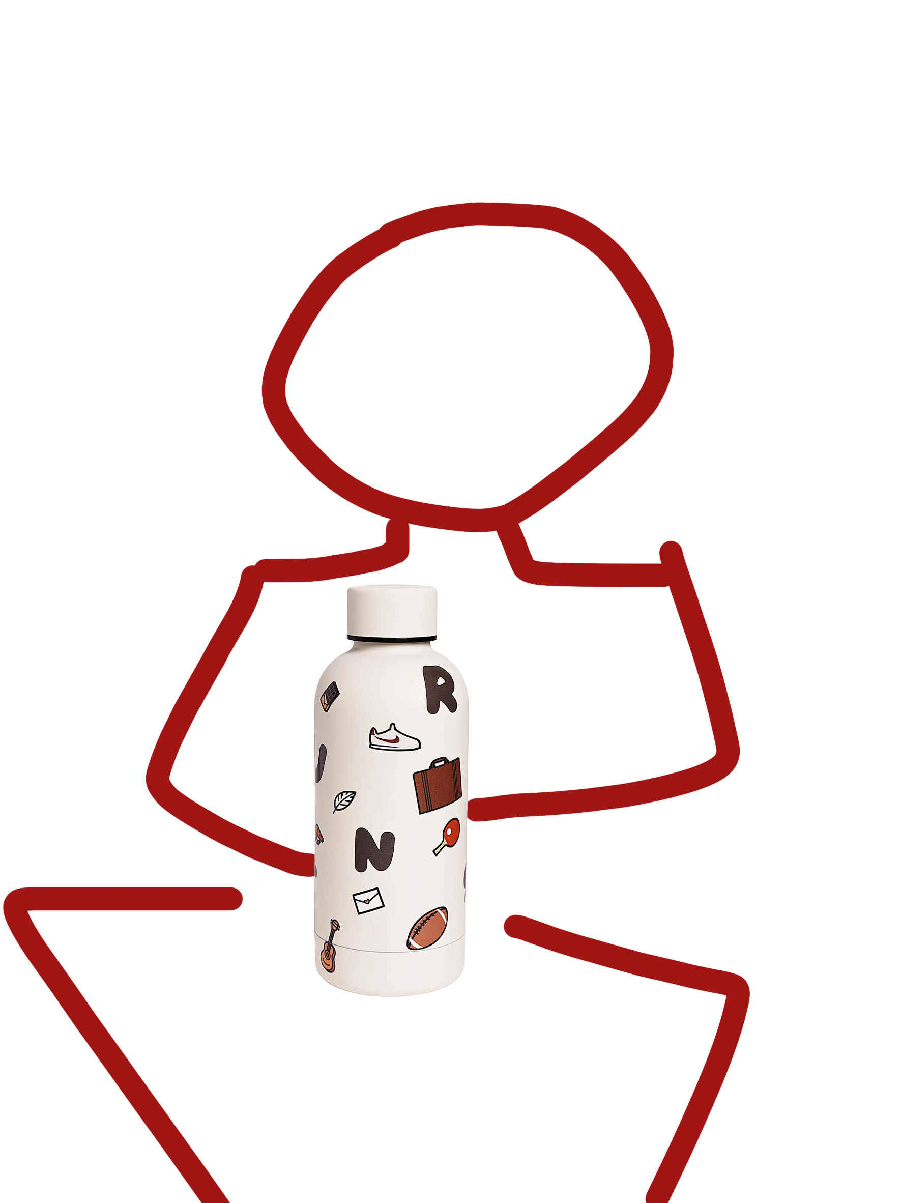 涂抹控图线稿草图