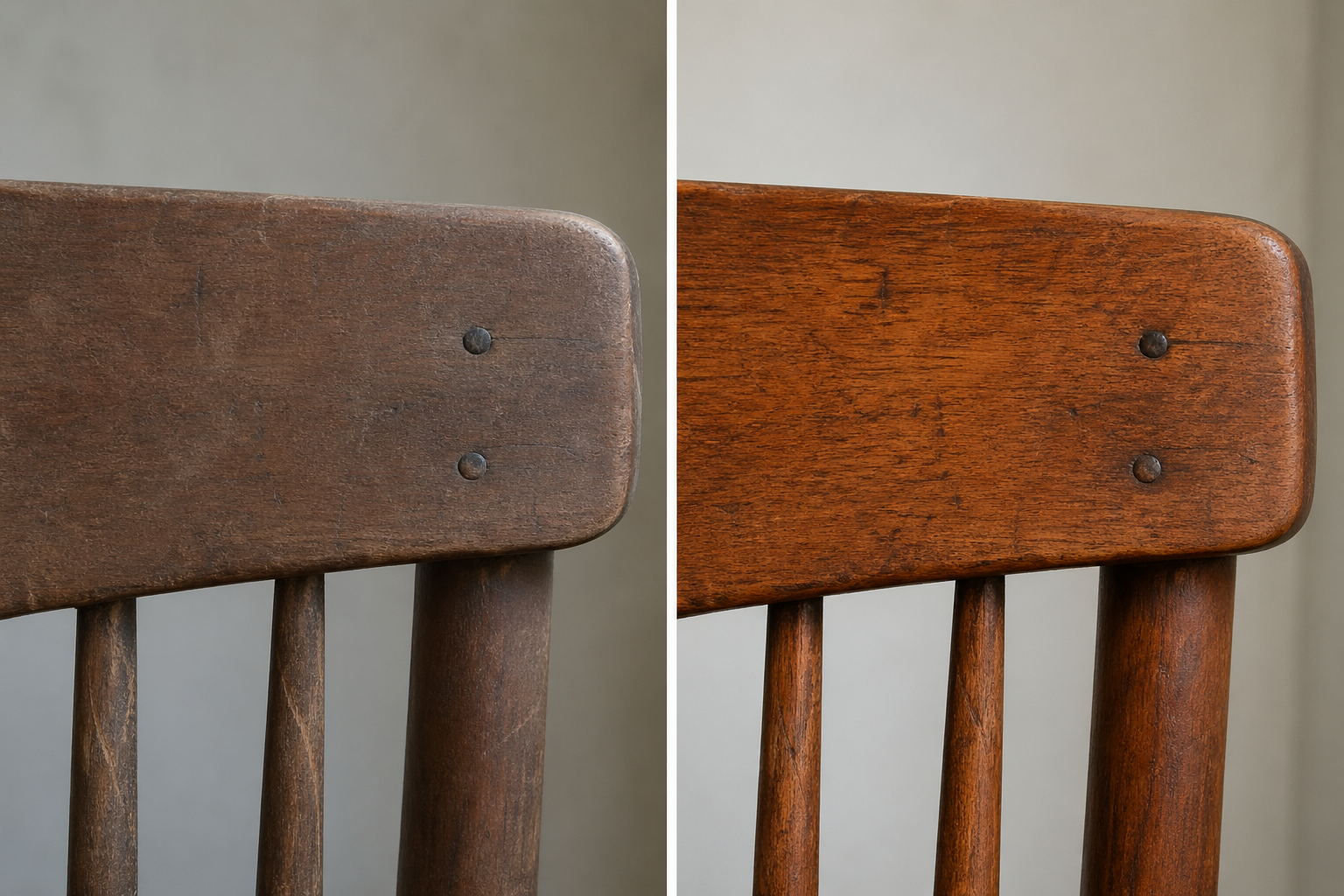 二手家具清理浮灰前后对比图