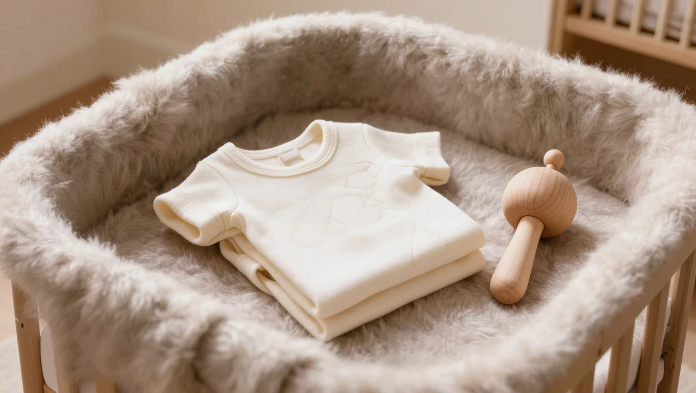 免费ai服装生图网站生成的婴儿纯棉连体衣温馨图