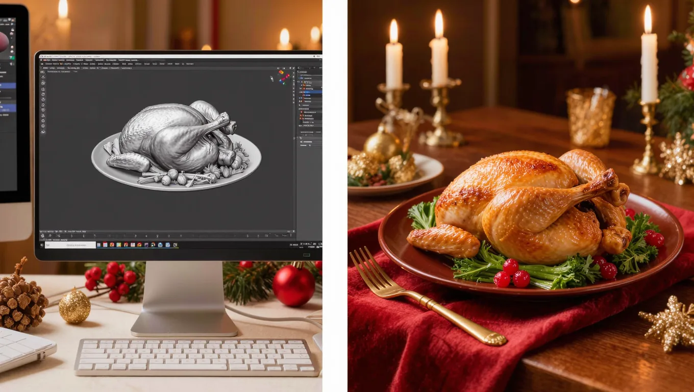 AI换背景为食品电商打造诱人场景图