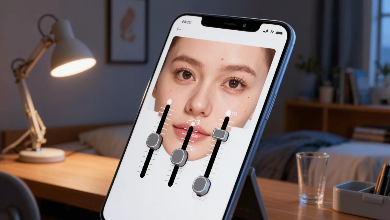 图叮AI简历照片肤色微调操作