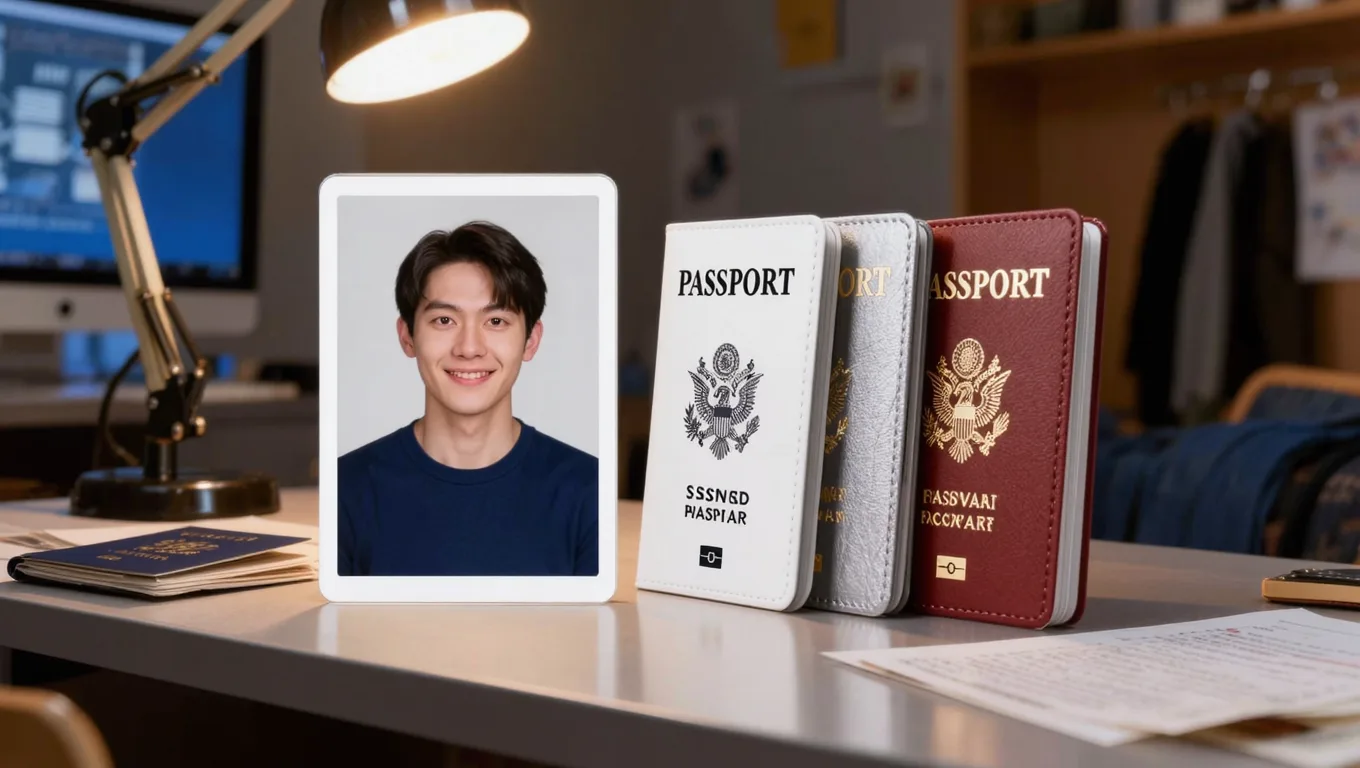 证件照换底色满足留学生多国签证需求