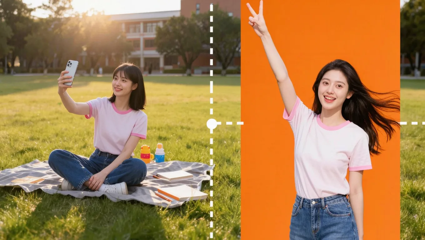 大学生社团招新:AI写真让公众号封面脱颖而出