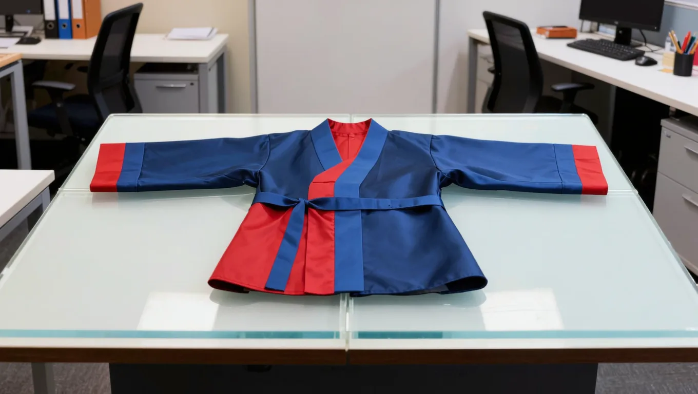 上传汉服平铺图进行材质训练展示