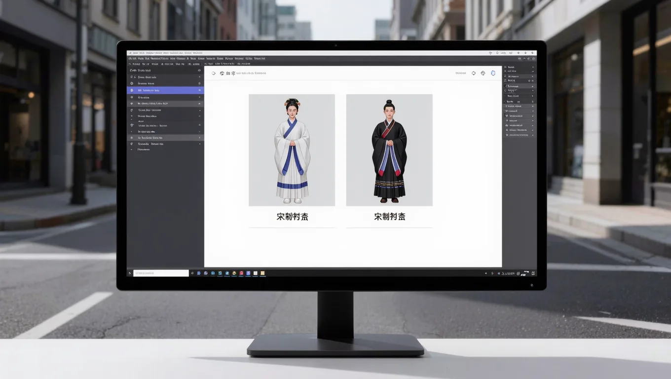 图叮AI选择明制汉服