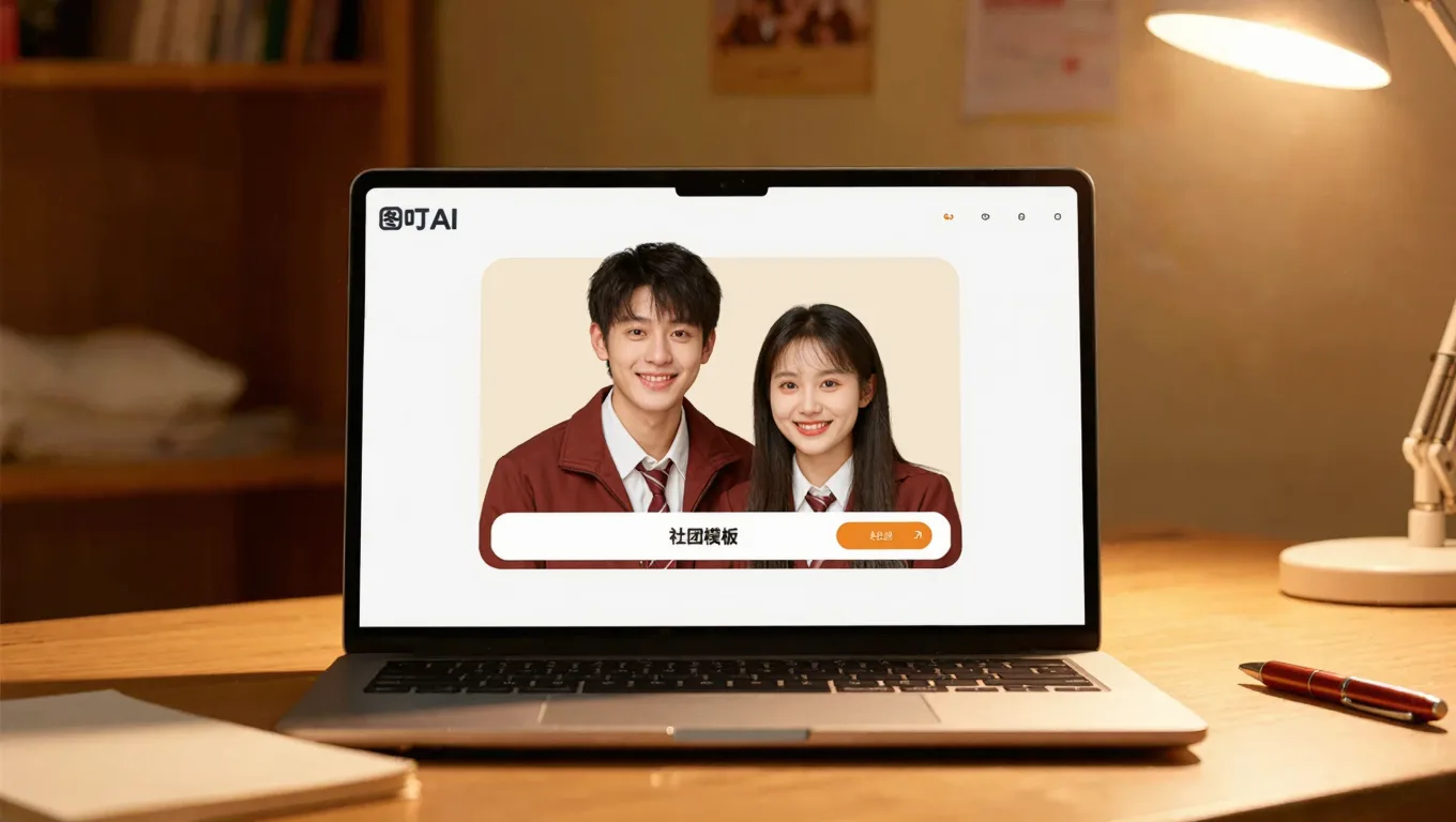 大学生社团招新:AI制作高颜值宣传照