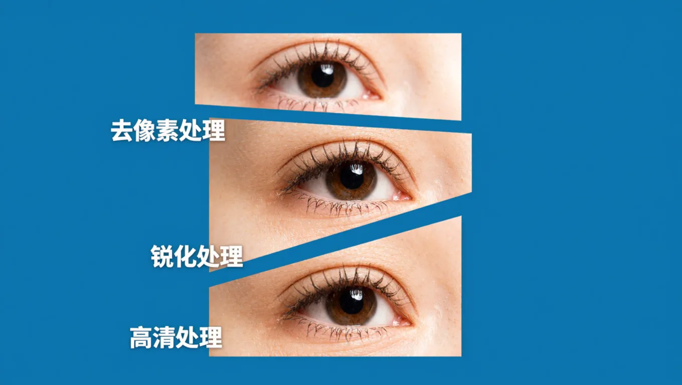 证件照眼部高清修复步骤