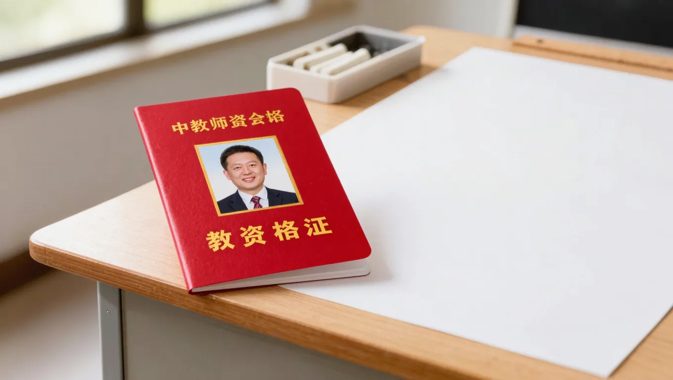 教师资格证与报名照片展示